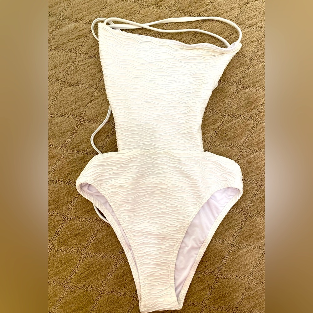 White Milly one piece swimsuit. Worn once
